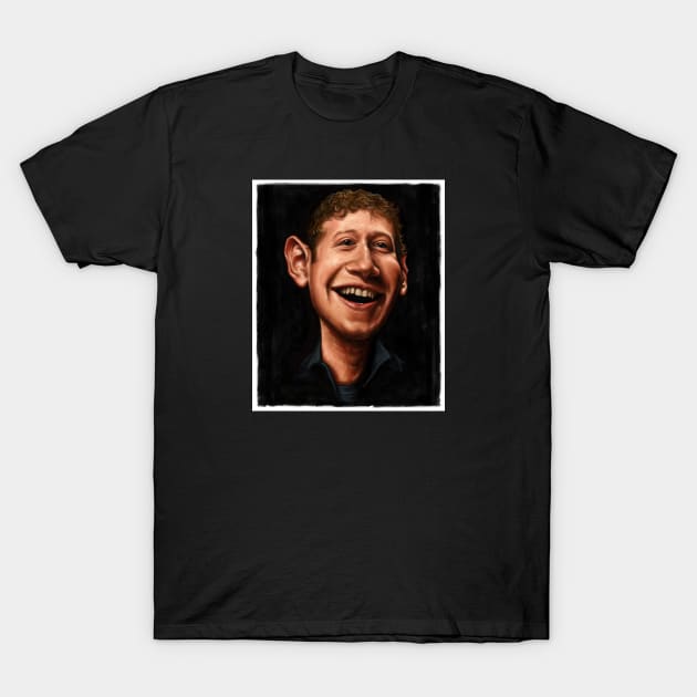 Mark Zuckerberg T-Shirt by AndreKoeks